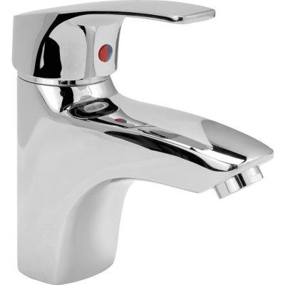 Bateria umywalkowa stojąca chrom Deante Fliger Sparta BFS 021M